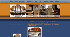 Desktop Screenshot of kirchenorgel.at